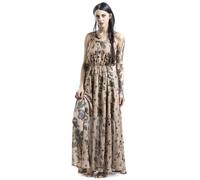 Jawbreaker Apothecary Master Sundress Langes Kleid beige in S
