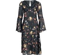 Jawbreaker Garden Of Skull Midi Chiffon Dress Mittellanges Kleid multicolor in XS