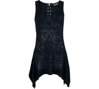 Jawbreaker Mystic Cat Vest Top schwarz in XL