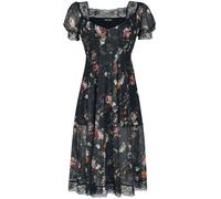 Jawbreaker Night Garden Print Midi Dress Mittellanges Kleid multicolor in S
