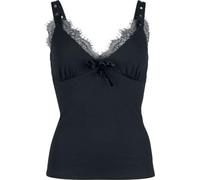 Jawbreaker Sleeveless Top Frauen Top schwarz M 93% Polyester, 7% Elasthan Gothic, Rockwear