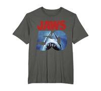 Jaws 50th Anniversary Logo Front & Back T-Shirt