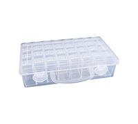 JAWSEU 32 Fächer Kunststoff Dosen, Diamant Stickerei Box, Diamant Malerei Nagel Strass DIY Kunst Handwerk Storage Organizer Diamond Painting Boxes 5d Diamant Painting Zubehör