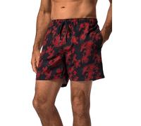 Jay-PI Jay-PI Badeshorts, Beachwear, Elastikbund, floraler Print dunkel Marine XL 823076730-XL