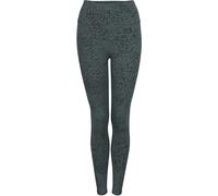 Jaya SUSAN ANIMAL - High-Rise Leggings mit Allover-Animal-Print forest/grün S