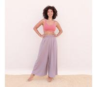 Jaya DIANA- lockere bis weite geschnittene lounge Pants, für jede Figur geeignet, für Yoga, Leisure, Arbeit oder Evenings taupe S