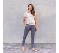 Jaya SMILLA Tencel - Damen - lockeres Shirt für Yoga und Freizeit aus Tencel-Baumwoll-Mix creme/creme L