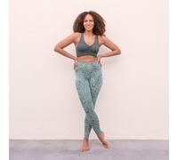 Jaya Organics Leggings Susan Animal - Aqua M