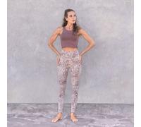 Jaya SUSAN ANIMAL - High-Rise Leggings mit Allover-Animal-Print creme/creme S