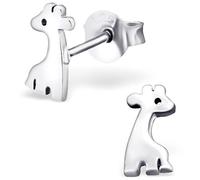 JAYARE Ohrringe Mädchen Giraffen 925 Sterling Silber Kinder Ohrstecker