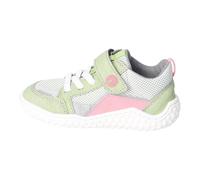 RICOSTA Mädchen Kletthalbschuhe Jayden, Kinder Halbschuhe, Weite: MITTEL, waschbar,vegan, Sportschuhe, Klettverschluss, Avocado/rosa (520), 27 EU