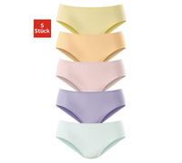 Jazz-Pants Slips, Damen, Gr. 48/50, bunt, Obermaterial: 95% Baumwolle, 5% Elasthan, PETITE FLEUR BY LASCANA, unifarben, körpernah, Unterhosen, aus elastischer Baumwoll-Qualität (367118-48) bunt