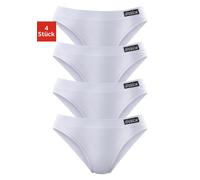 Jazz-Pants Slips PETITE FLEUR, Damen, Gr. 48, weiß, Single Jersey, Obermaterial: 95% Baumwolle, 5% Elasthan, unifarben, bequem, Unterhosen, aus elastischer Baumwolle (830251-48) weiß