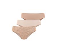 Jazz-Pants Slips LASCANA "aus hochwertiger Modal-Qualität", Damen, Gr. 36/38, beige (beige, sand), Obermaterial: 94% Modal (TENCEL™), 6% Elasthan, animal-print, unifarben, körpernah, Unterhosen (90619