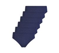 Jazz-Pants Slips NINA VON C. "6er Pack Jazzpant Light&Easy", Damen, Gr. 38, blau (denim melange), Obermaterial: 95% Modal CMD. 5% Elasthan EL., Unterhosen (93869823-38) denim melange