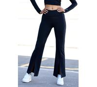 Jazzpants COPENHAGEN STUDIOS, Damen, Gr. S (36/38), N-Gr, schwarz, Trikot, Obermaterial: 78% Polyester, 22% Elasthan, unifarben, körpernah lang, Hosen (71761531-S) schwarz