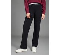 Jazzpants KANGAROOS, Damen, Gr. 34, N-Gr, schwarz, Jersey, Obermaterial: 95% Baumwolle, 5% Elasthan, bequem normal, Hosen, weite Beinform, mit Gummizug am Bund, aus elastischem Material (67607503-34)