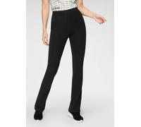 Jazzpants KANGAROOS, Damen, Gr. 36, N-Gr, schwarz, Jersey, Obermaterial: 95% Baumwolle, 5% Elasthan, unifarben, bequem lang, Hosen, mit hohem Stretch-Anteil sitzt wie eine zweite Haut (41258032-36) sc