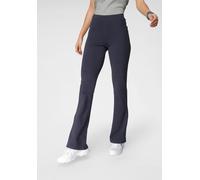 Jazzpants KANGAROOS, Damen, Gr. 44, N-Gr, blau (marine), Jersey, Obermaterial: 95% Baumwolle, 5% Elasthan, unifarben, bequem lang, Hosen, mit hohem Stretch-Anteil sitzt wie eine zweite Haut (26443633-