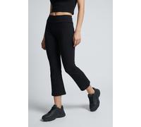 Jazzpants ONLY PLAY "ONPFOLD LIFE MW JAZZ JRS PNT CUR NOOS", Damen, Gr. 52/54, N-Gr, schwarz, Jersey, Obermaterial: 92% Baumwolle, 8% Elasthan, unifarben, bequem wadenlang, Hosen, Große Größen (455134