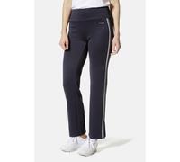 Jazzpants STOOKER WOMEN "GALON Stretch Jazzpants", Damen, Gr. 48/50, blau (navy), Sweatware, 95% Polyester, 5% Elasthan, gerade lang, Hosen, Jazzpants Regular Fit Sport Funktionsmaterial für Damen (42