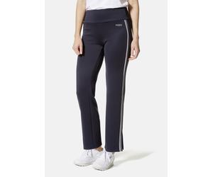 Jazzpants STOOKER WOMEN "GALON Stretch Jazzpants", Damen, Gr. 48/50, blau (navy), Sweatware, 95% Polyester, 5% Elasthan, gerade lang, Hosen, Jazzpants Regular Fit Sport Funktionsmaterial für Damen (42