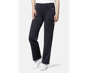 Jazzpants STOOKER WOMEN "Poly-Stretch Jazzpants", Damen, Gr. 40/42, blau (navy), Sweatware, 95% Polyester, 5% Elasthan, gerade lang, Hosen, Jazzpants Regular Fit Sport Funktionsmaterial für Damen (197