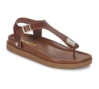 JB Martin Flache Sandalen ALEO in Braun 39