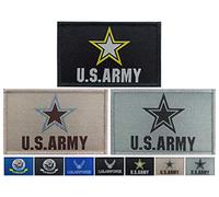 JBCD Armee-Flagge, US-Armee, taktische und Stolzflaggen für Kleidung, Hut und Militär-Patch, 3 Stück