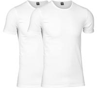 JBS 2er-Pack T-Shirts mit Rundhalsausschnitt GOTS Weiß 2XL