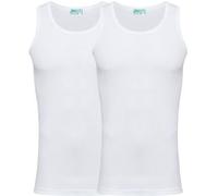 JBS 2P Organic Cotton Singlet Weiß Ökologische Baumwolle XX-Large Herren