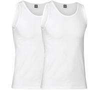 JBS 2P Organic Cotton Tank Top Weiß Ökologische Baumwolle Large Herren