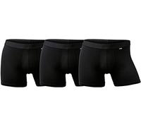 jbs Boxershorts enganliegend für Männer, Herren Unterhosen Boxershorts eng im Set, Enge Unterwäsche im 3er Pack, schwarz, M
