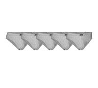 JBS Herren Slip 6763584 – graumeliert, Ökologische Baumwolle, Größe L