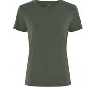 JBS of Denmark Basic Tshirt Damen Grün (XS) | T-Shirts Für Damen | Rundhals Tshirt | FSC Zerifiziertes Basic Shirt | T Shirt aus Bambus und Bio Baumwolle | Einfarbige T-Shirts