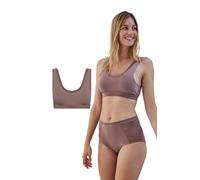 JBS of Denmark Bügelloser Bustier-BH für Damen aus Bambus | Weicher Soft BH ohne Bügel, Bustier aus Bambus, Breite Träger die Nicht Einschneiden, Seamless und Atmungsaktiv