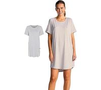 JBS of Denmark Nachthemd für Damen - Kurzarm-Sleepshirt aus Bambus | Nachthemd Damen aus Naturfaser, Weich auf der Haut, Kurzarm Schlafshirt für den Sommer, Bambus statt Polyester