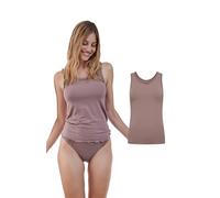 JBS of Denmark Unterhemden Damen (XS/2XL) | Unterhemd für Frauen mit Breiten Trägern | Basics Dame Unterhemd aus 65% Viskose (Bambus) | Bambus Viskose Unterwäsche Women