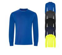 JC023 Just Cool Langarmshirt Aktiv Sport Charcoal (Solid) L