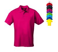 JC040J Just Cool Kinder Poloshirt Polohemd Sportpolo Royal Blue 9/11 (L)