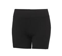 JC088 Just Cool Damen Trainingshose kurze Hose Jet Black S