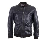 JCC Herren Lederblouson Sportlich 6010092-2 Black M