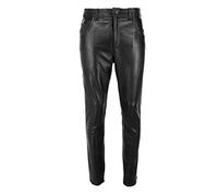 JCC Herren Lederhose Mit Geradem Schnitt 31020354 Black 52 Braun