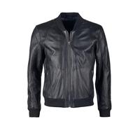 JCC Lederblouson sportlich 6010092-2 XL schwarz Herren Lederjacken Jacken Mäntel XL black