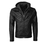 JCC Lederjacke Herren schwarz, 56