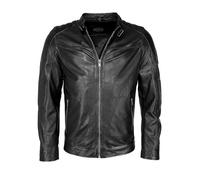 JCC Lederjacke Herren schwarz, XXXXL