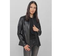 Lederjacke JCC "31023627", Damen, Gr. 44, schwarz, Obermaterial 100% Lammleder / Futter: 100% Polyester, Jacken (83779936-44) schwarz