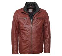 Lederjacke JCC "31023635" Gr. 50, rot (bordeaux) Herren Jacken (70198357-50) bordeaux