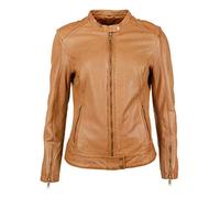 Lederjacke JCC "31024027" Gr. M, braun (cognac) Damen Jacken (76393729-M) cognac