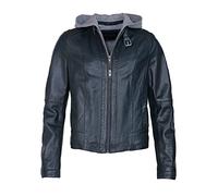 Lederjacke JCC "31024030" Gr. 40, blau (navy) Damen Jacken (59030861-40) navy